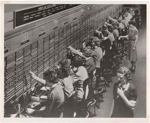Social networking back in the day, courtesy of National Archives and Records Administration